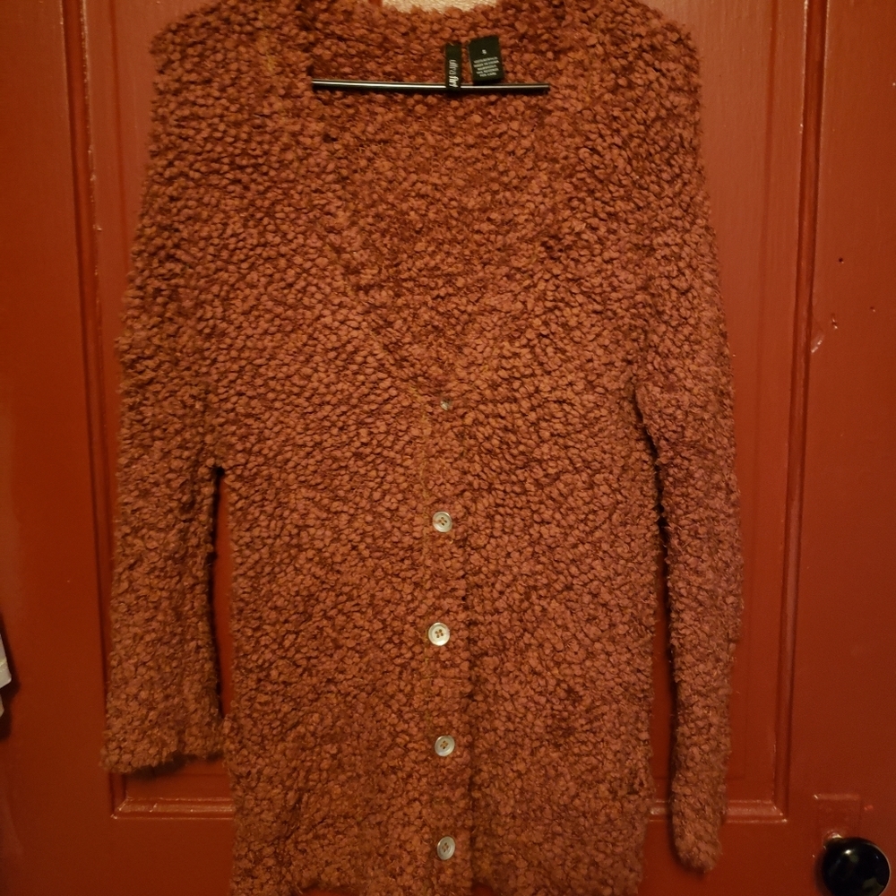 Ultra flirt soft button cardigan